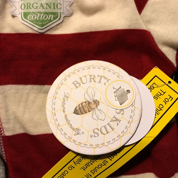 Burt’s Bees Youth XL Onsie Pajamas NWT - Picture 4 of 5